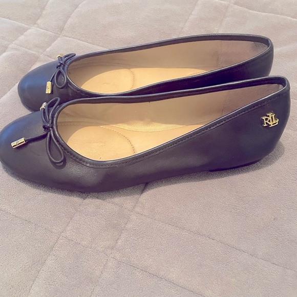Barely used Ralph Lauren ballet flats - Picture 1 of 4